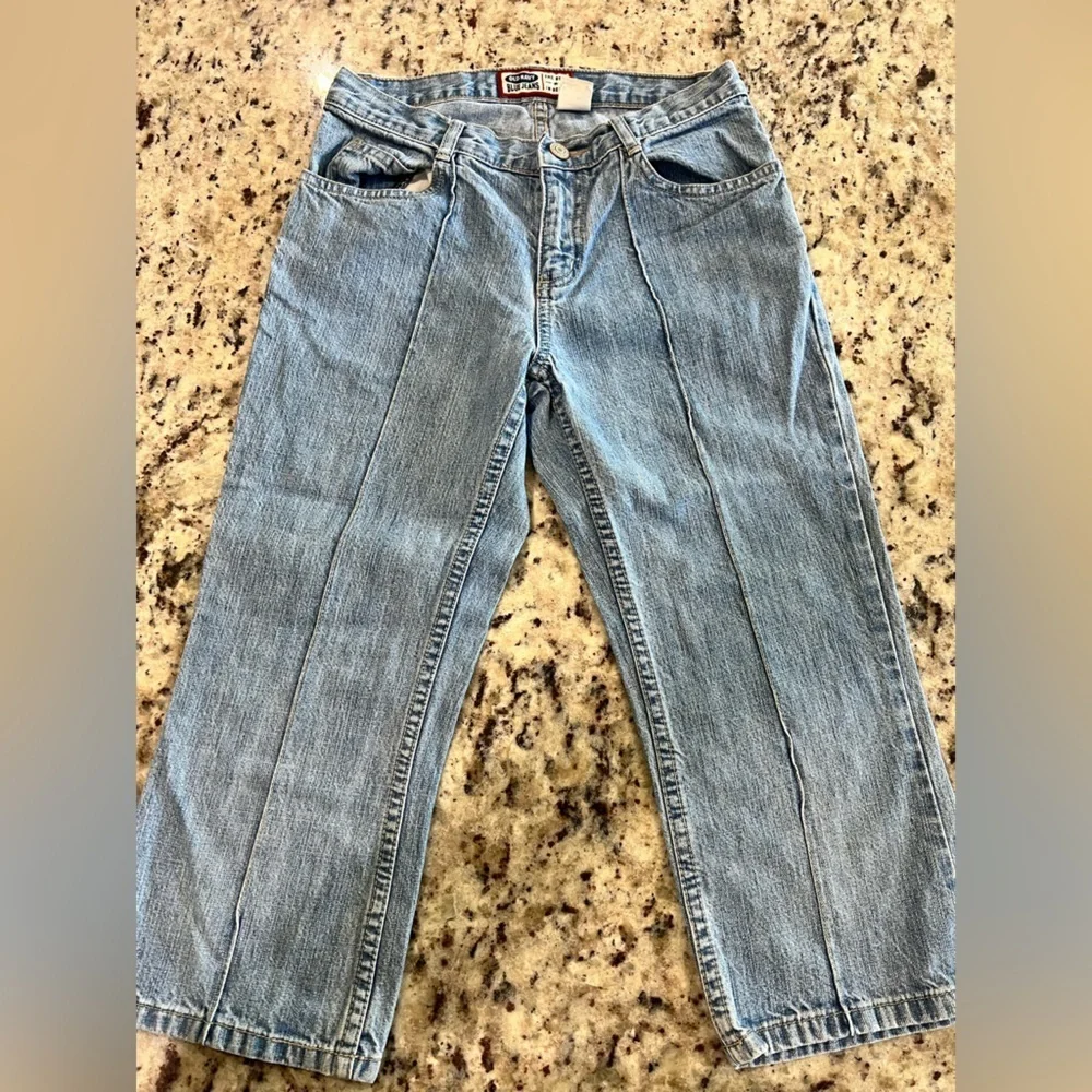Old Navy Light Blue Straight Leg Jeans